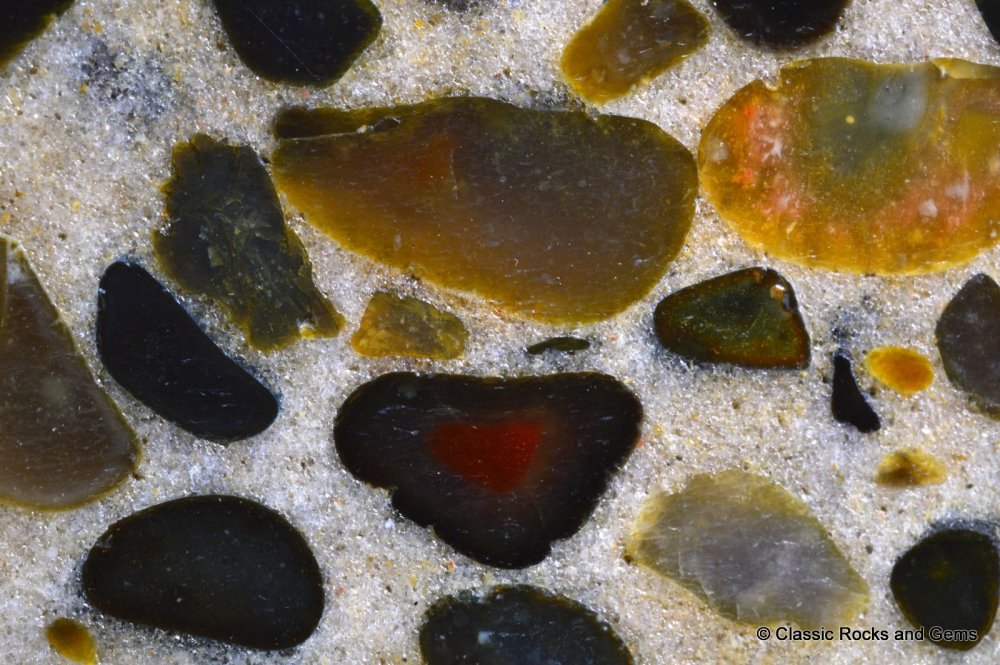 Pudding Stone Conglomerate XL Polished end piece 22 cm 3.71Kg Normandy France eBay