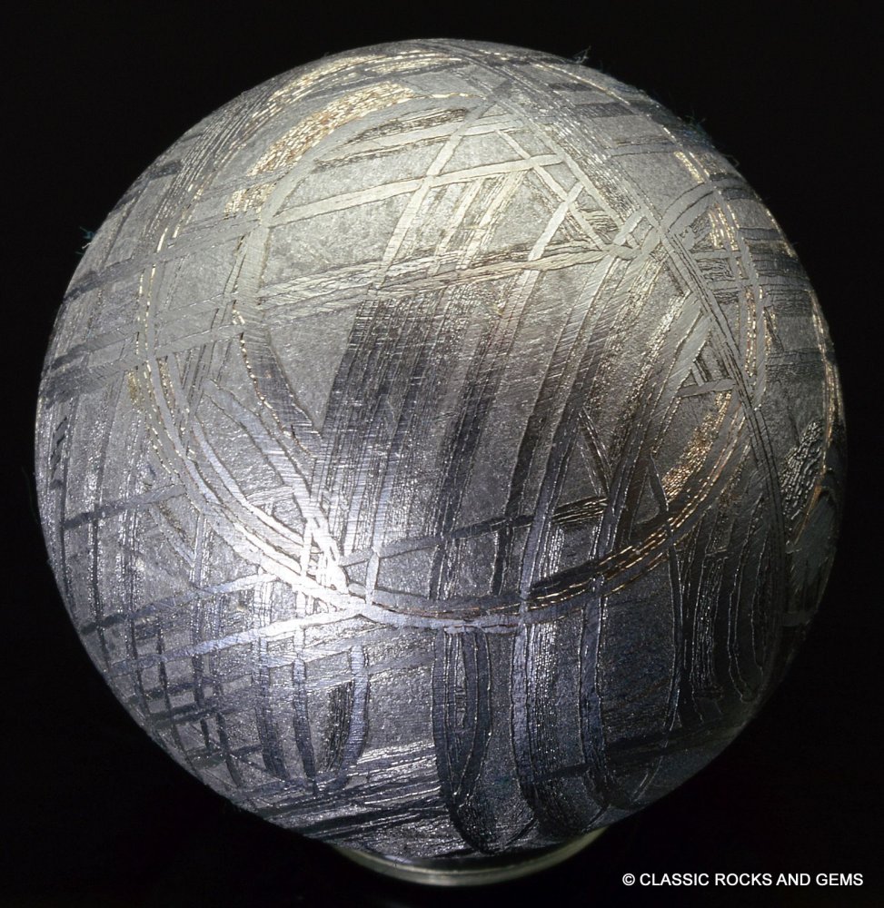 Muonionalusta Iron Meteorite Sphere Widmanstätten 26mm Eisen Meteorit