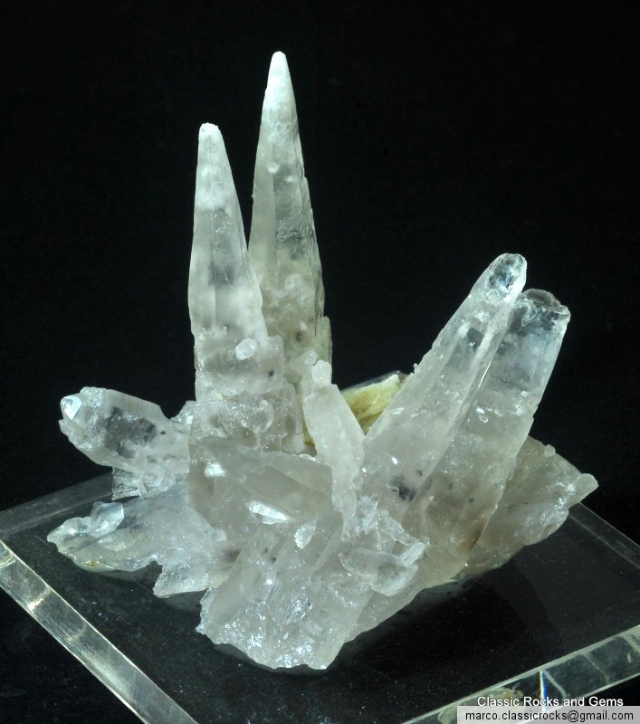 Quartz Crystal Tessin Penninic Habit Habis Namibia Quarz Tessiner