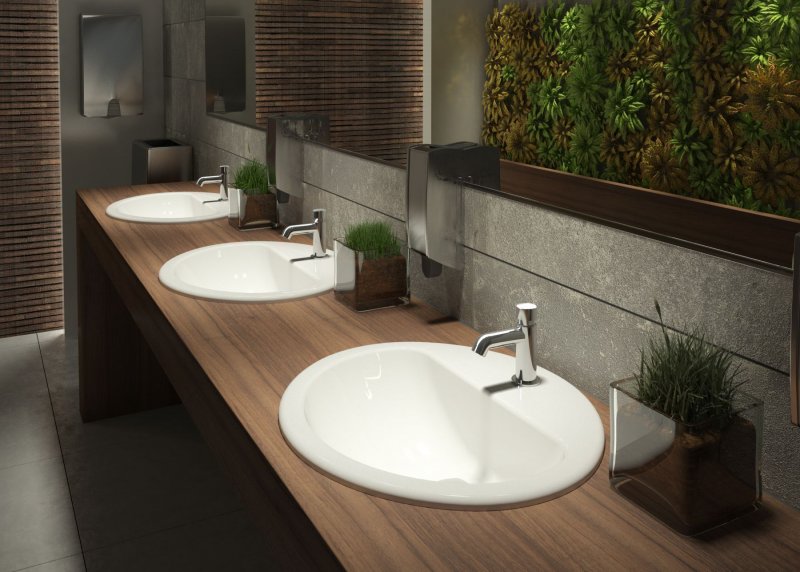 Wasserhahn Waschtischarmatur Einhandarmatur Armaturen mit Timerfunktion