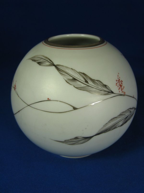 Feine , handbemalte Rosenthal Porzellan Vase Kunstabteilung Selb US