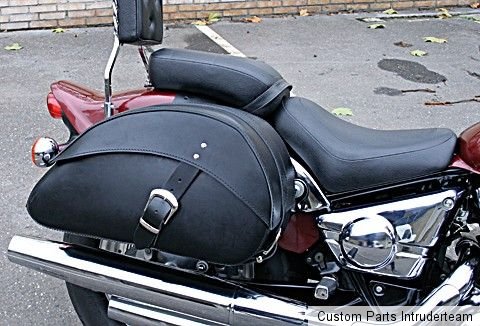 Saddle Bag " Highway Star " Real Leather www.mybikershop.de