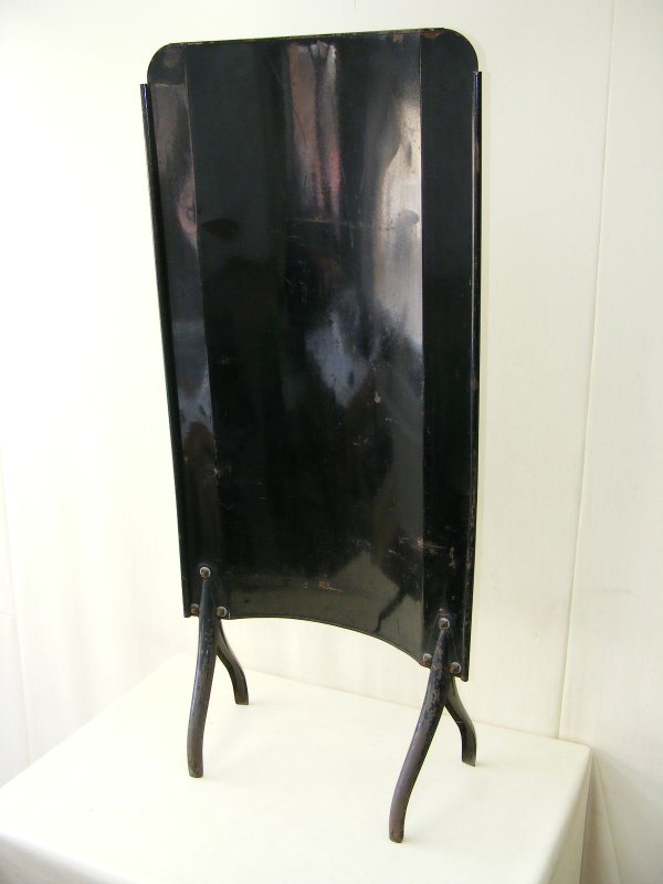 Alte dekorative Kamintrennwand Ofenschirm Hitzeschutz Jugendstil