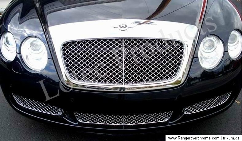 Bentley Continental Gtgtc Flying Spur Chrome Grill Surround Ebay