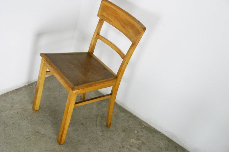 ALTER KÜCHENSTUHL+SHABBY+STUHL+FRANKFURTER KÜCHE+BAUHAUS ART DECO