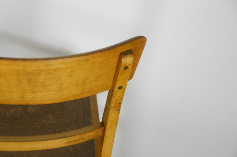 ALTER KÜCHENSTUHL+SHABBY+STUHL+FRANKFURTER KÜCHE+BAUHAUS ART DECO