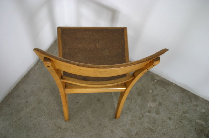 ALTER KÜCHENSTUHL+SHABBY+STUHL+FRANKFURTER KÜCHE+BAUHAUS ART DECO