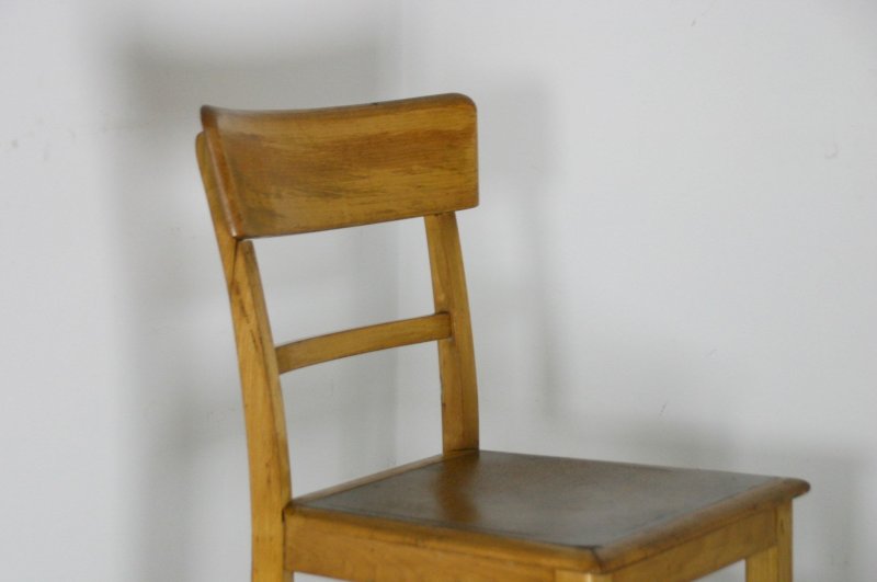 ALTER KÜCHENSTUHL+SHABBY+STUHL+FRANKFURTER KÜCHE+BAUHAUS ART DECO