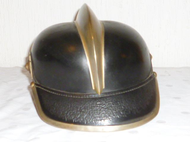 Alte Pickelhaube Feuerwehrhelm Feuerwehr Helm Lederhelm ...