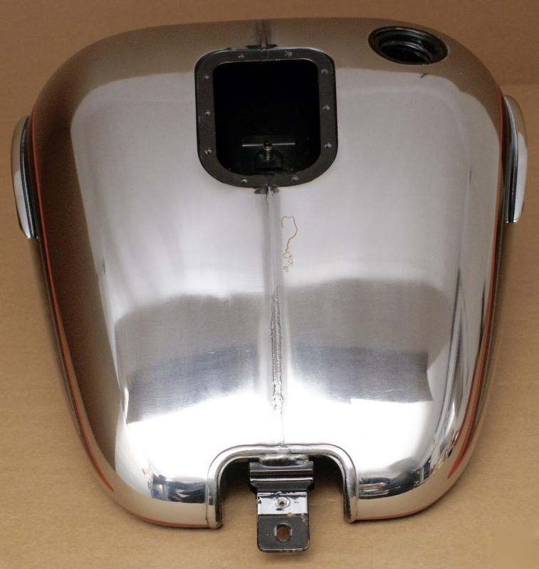 HARLEY ORIGINAL TANK PETROL FUEL EFI SOFTAIL BREAKOUT CVO CROSS BONES FAT BOY