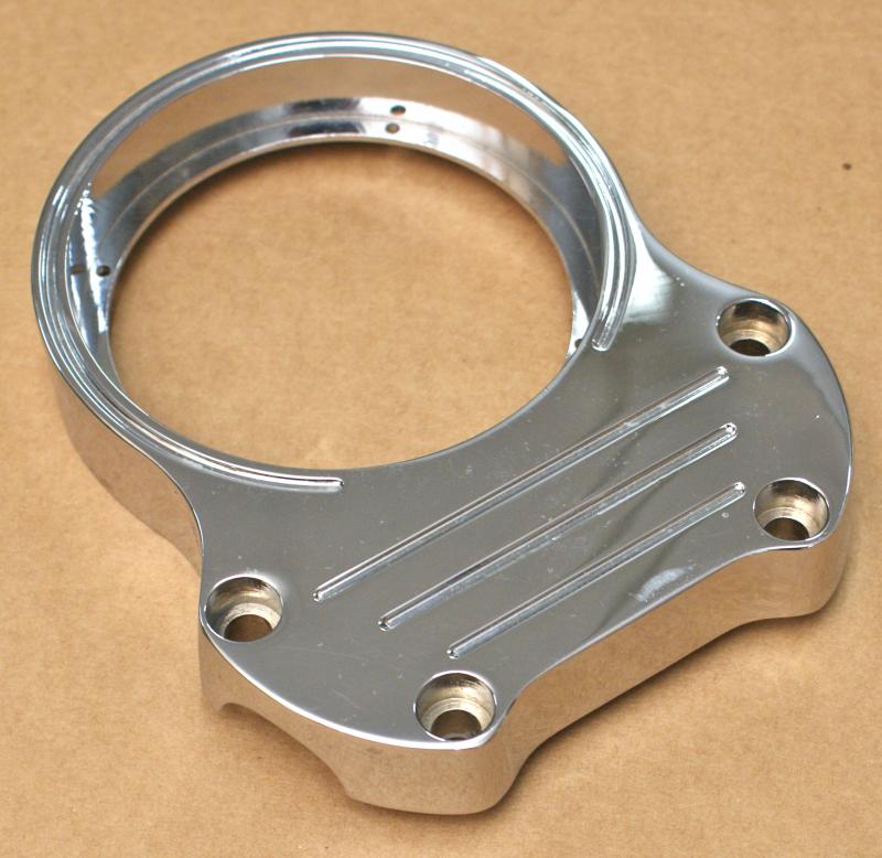 HARLEY SPEEDO SPEEDOMETER GAUGE MOUNT RISER HANDLEBAR BRACKET SPORTSTER