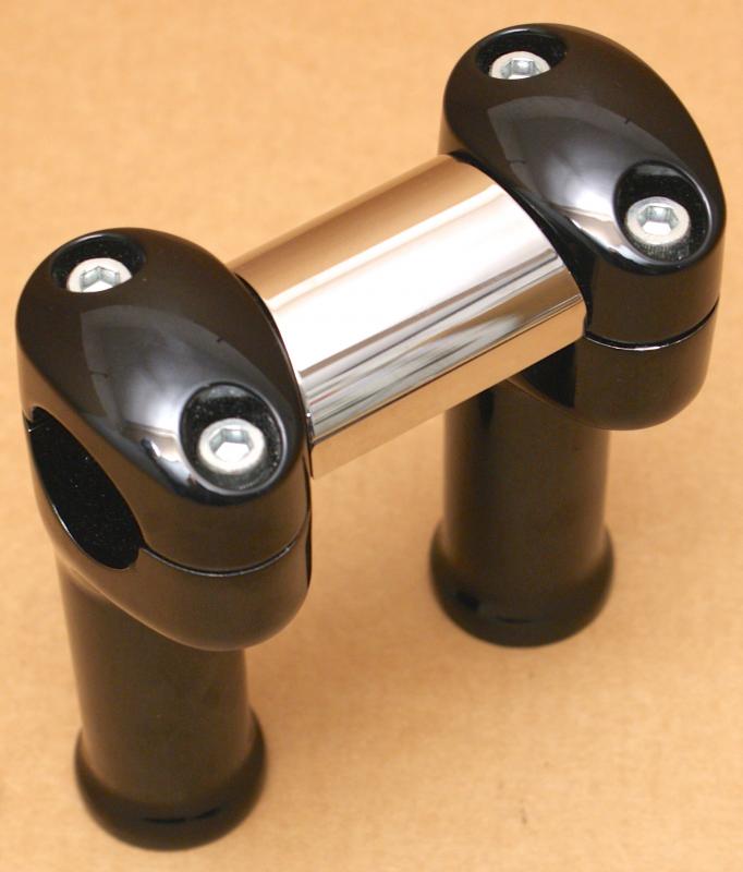 HARLEY ORIGINAL LENKER HALTER HANDLEBAR RISER DYNA FAT BOB CUSTOM 1 1/4