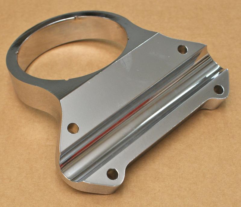 HARLEY SPEEDO SPEEDOMETER GAUGE MOUNT RISER HANDLEBAR BRACKET SPRINGER