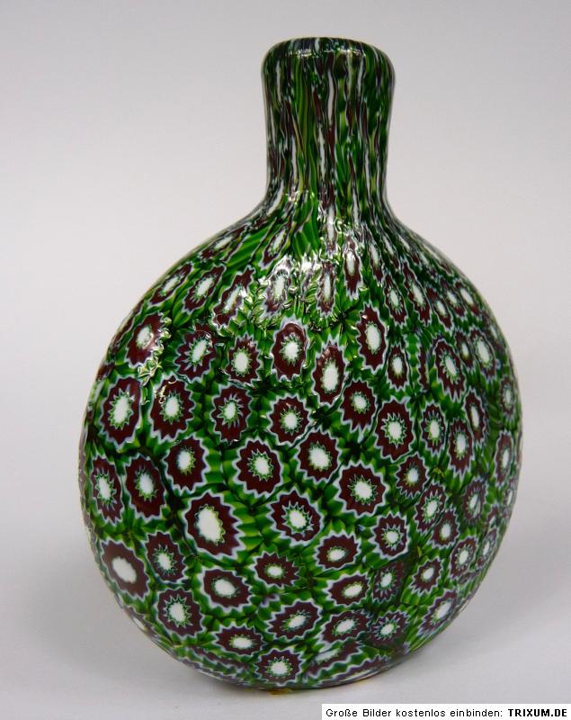 Tabakflasche. Italien, Murano um 1920 1930. Masse   ca. 10 x 8,5 x 4