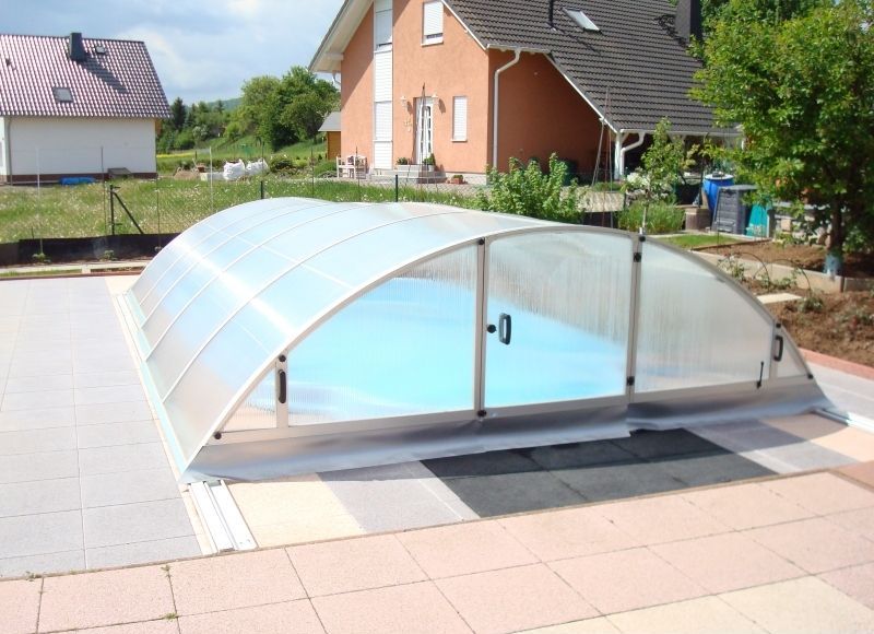 GFK Fertig Swimming Pool / USEDOM 1 / Fertigschwimmbecken INKL