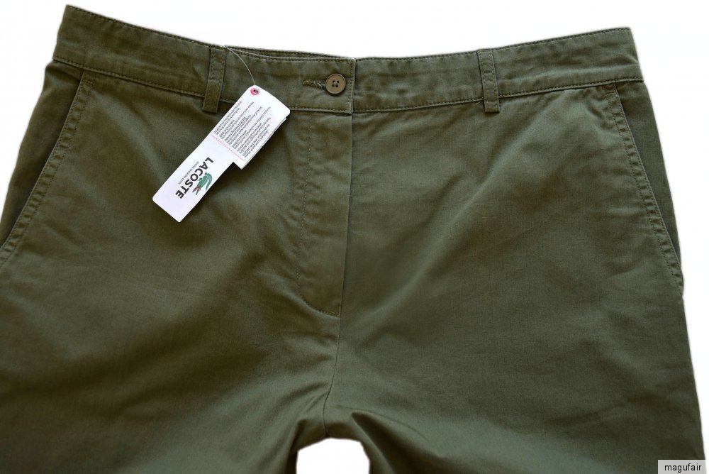 LACOSTE BUSINESS HOSE DAMEN BLAU Gr.36-40 S-L NEU--/> NP:140,00€!!!