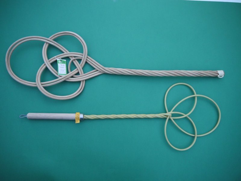 Ausklopfer 80 Natur Set Cm 2er Rattan Teppichklopfer Draht