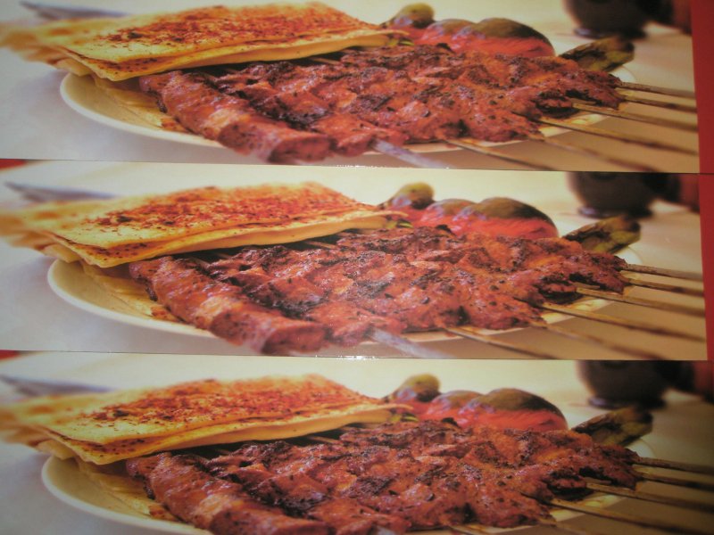 NEU SCHASCHLIK SPIEß ADANA KEBAP CEVAPCICI SPIES STAHL GRILL CA. 62 CM ...