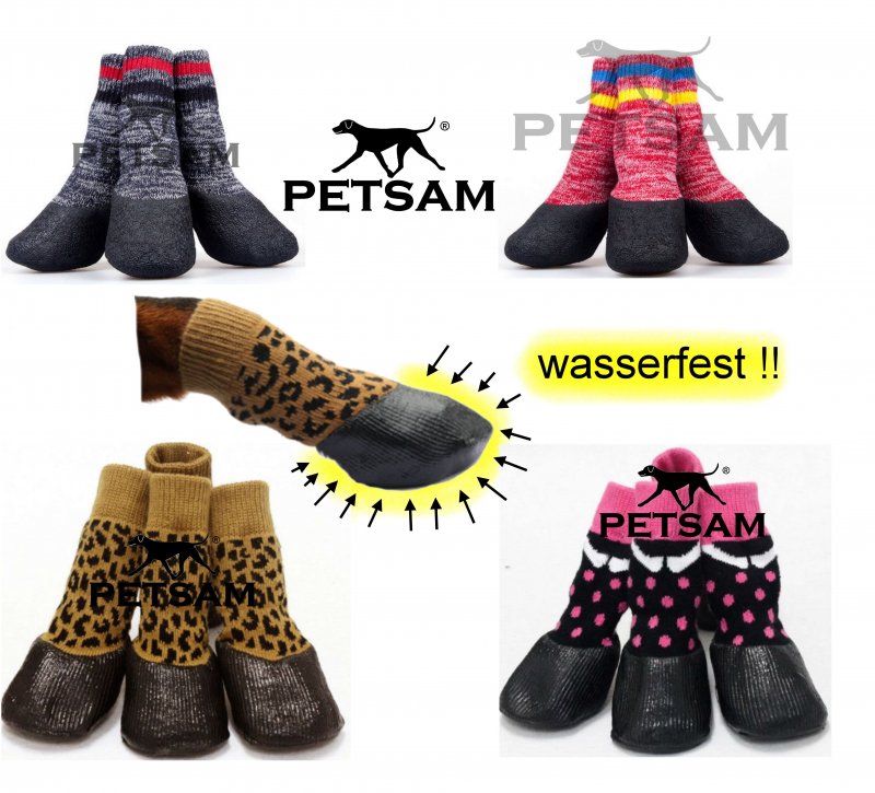 20 Stück Hundesocken Leckschutz - Einweg Pfotenschutz Für Indoor & Outdoor
