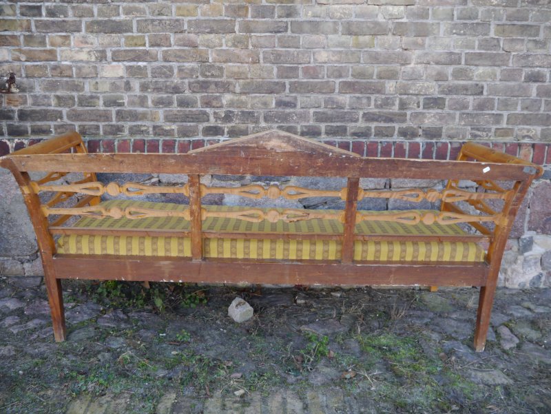Biedermeier Bank Sofa - Birke - um 1820 | eBay