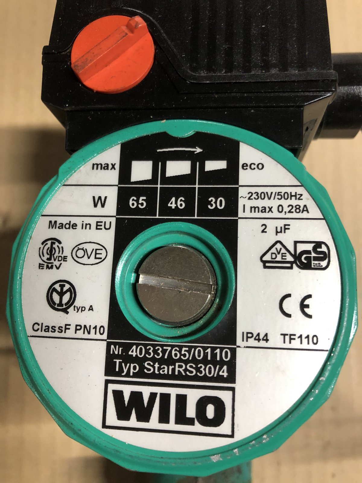 Wilo Star RS30/4 Heizungspumpe Umwalzpumpe 230V voll funktionsfahig I ...