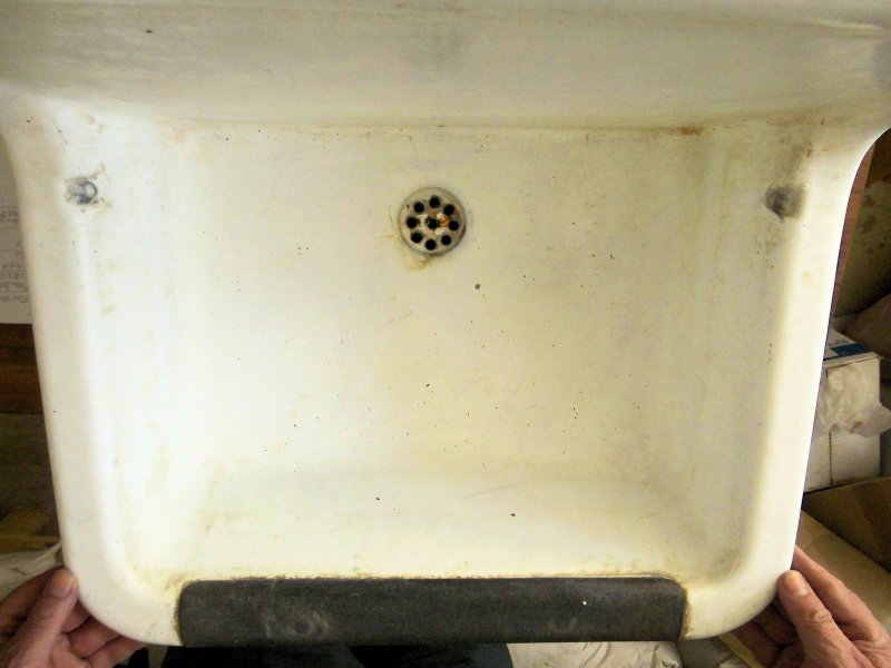 Altes Waschbecken GUSS Küche Garten Deko | eBay