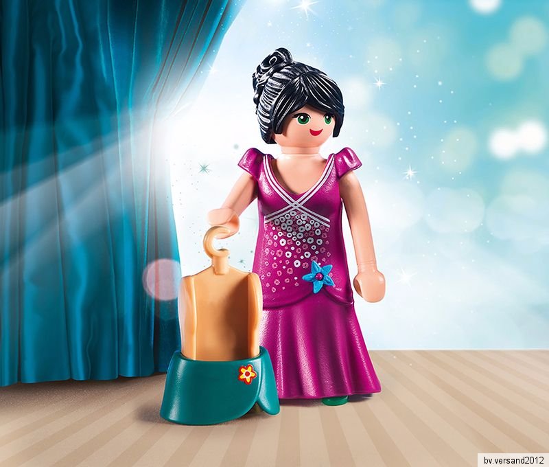 PLAYMOBIL 6883 Fashion Girl Fifties - Mit Kleid & Rock Zum An- Und Umziehen