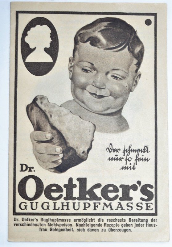Alte Dr. Oetker Backpulver Schachtel + Kochrezepte,Büchlein,Werbung,vintage,1920 eBay