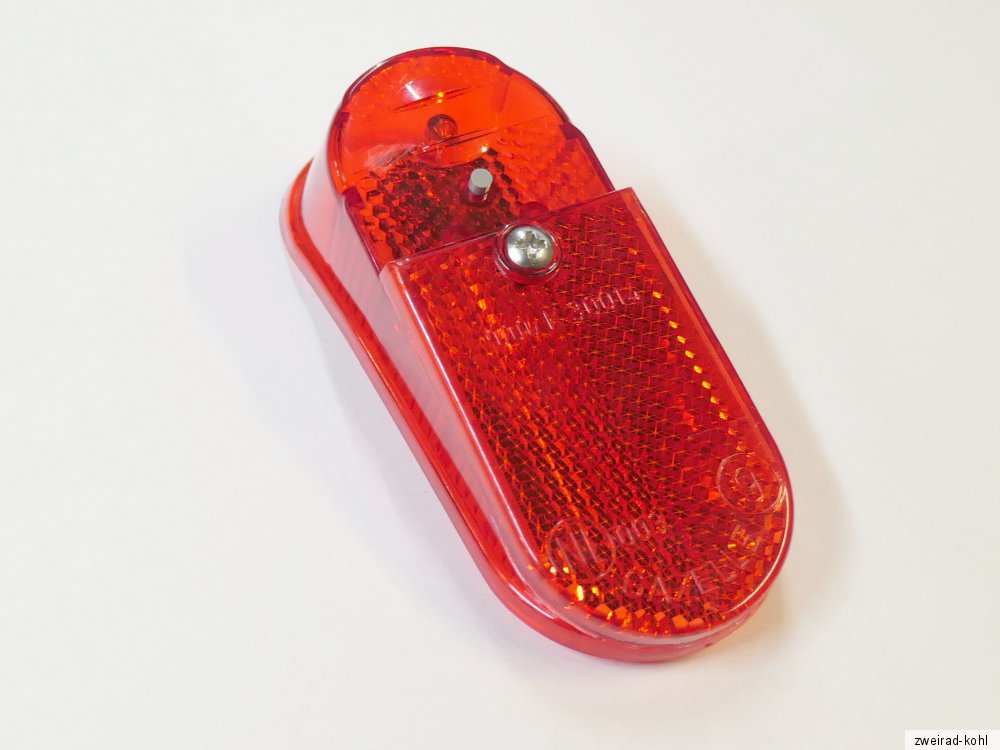 Gazelle Rücklicht Nr 9 LED Batteriebetrieb für Schutzblech Tour Populair