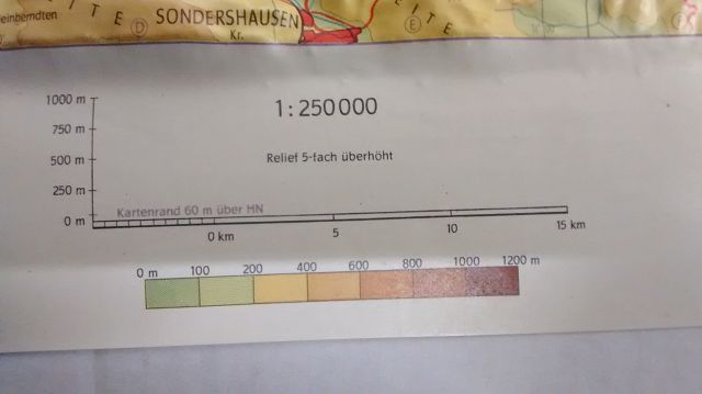 3D 2D Landkarte Harz Nordhausen Bad Harzburg Goslar Brocken Schierke Halberstadt