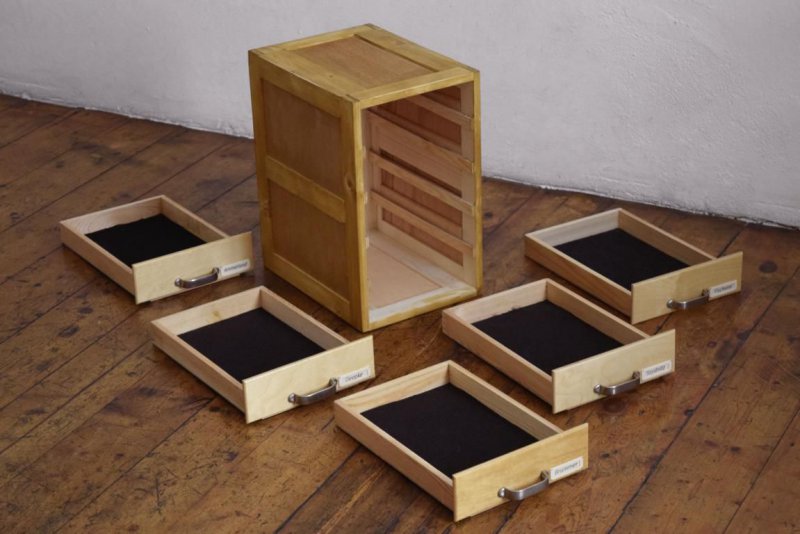 Schubladenschrank Antik Schrank Kontor Vintage Fabrik Loft