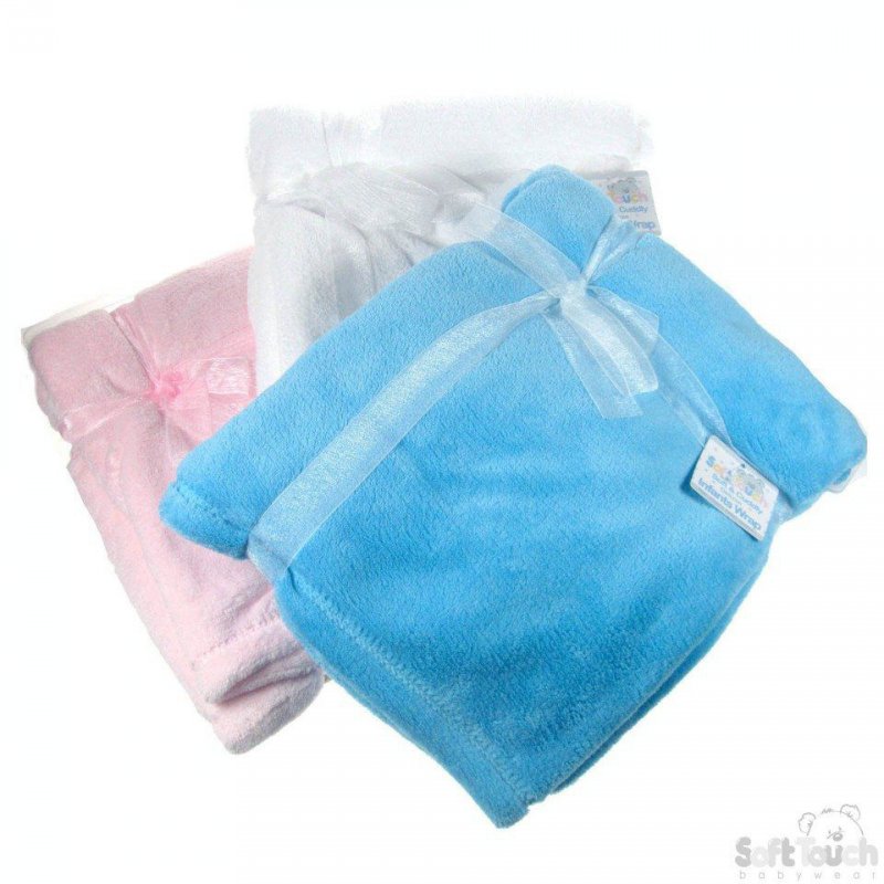 Supersoft Kuscheldecke Babydecke Wagendecke Fleece 75 x 100 cm