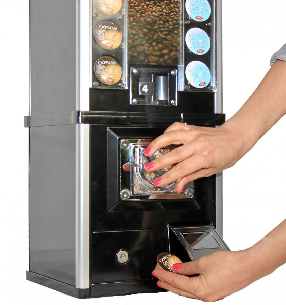 Verkaufsautomat für Kaffeekapseln Münzautomat Kaffee Kapselautomat Kaffeeautomat | eBay
