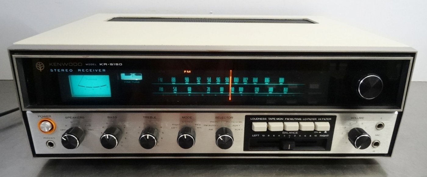 Описание Vintage Hifi Kenwood KR 5150 Solid State FM-AM Stereo Receiver wei...