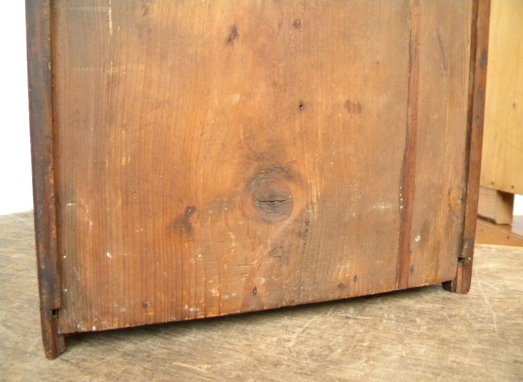 1830 orig. Biedermeier KIRSCHE MODELLSCHRANK MINIATURMÖBEL