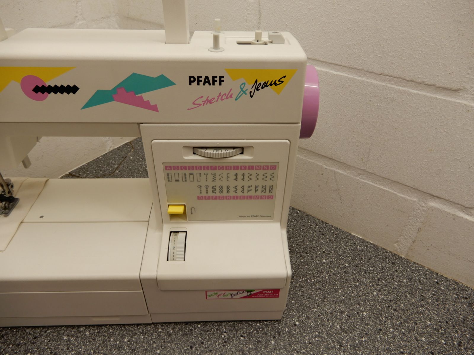 Pfaff 090A "Stretch & Jeans" PROFI Schneider Freiarm NÄHMASCHINE mit Zubehör eBay