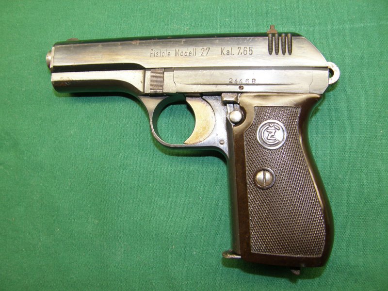 Wehrmacht Pistole CZ Mod. 27 Böhmische Waffenfabrik eGun