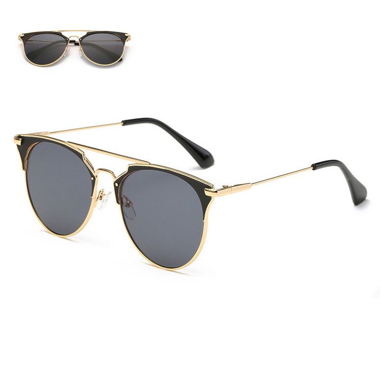 O-Q CLUB Sonnenbrille Damen Polarisiert Verspiegelt Schwarz Vintage Herren Groß Brille UV Schutz Sonnenbrillen Klassisch Elegan Übergroß Strandreisen unerlässlich
