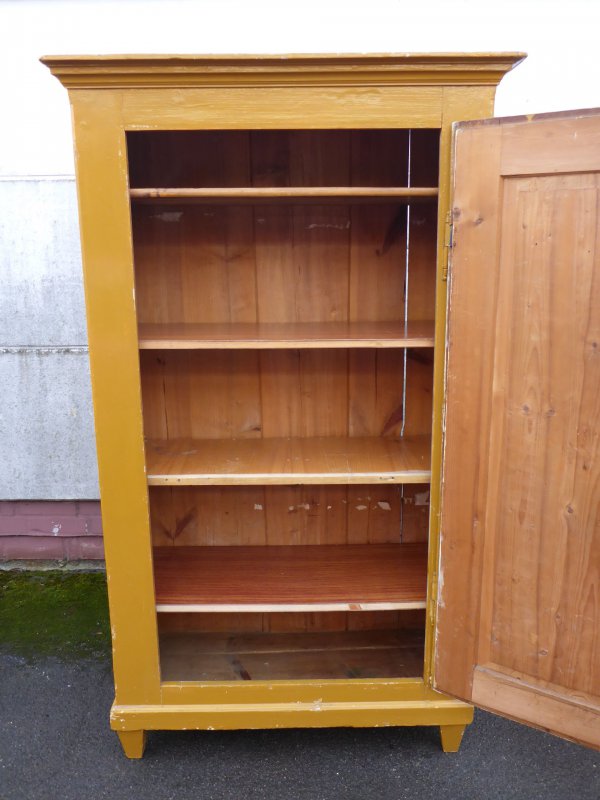 alter eintüriger Schrank eine Tür eintürig Eintürer Bauernschrank