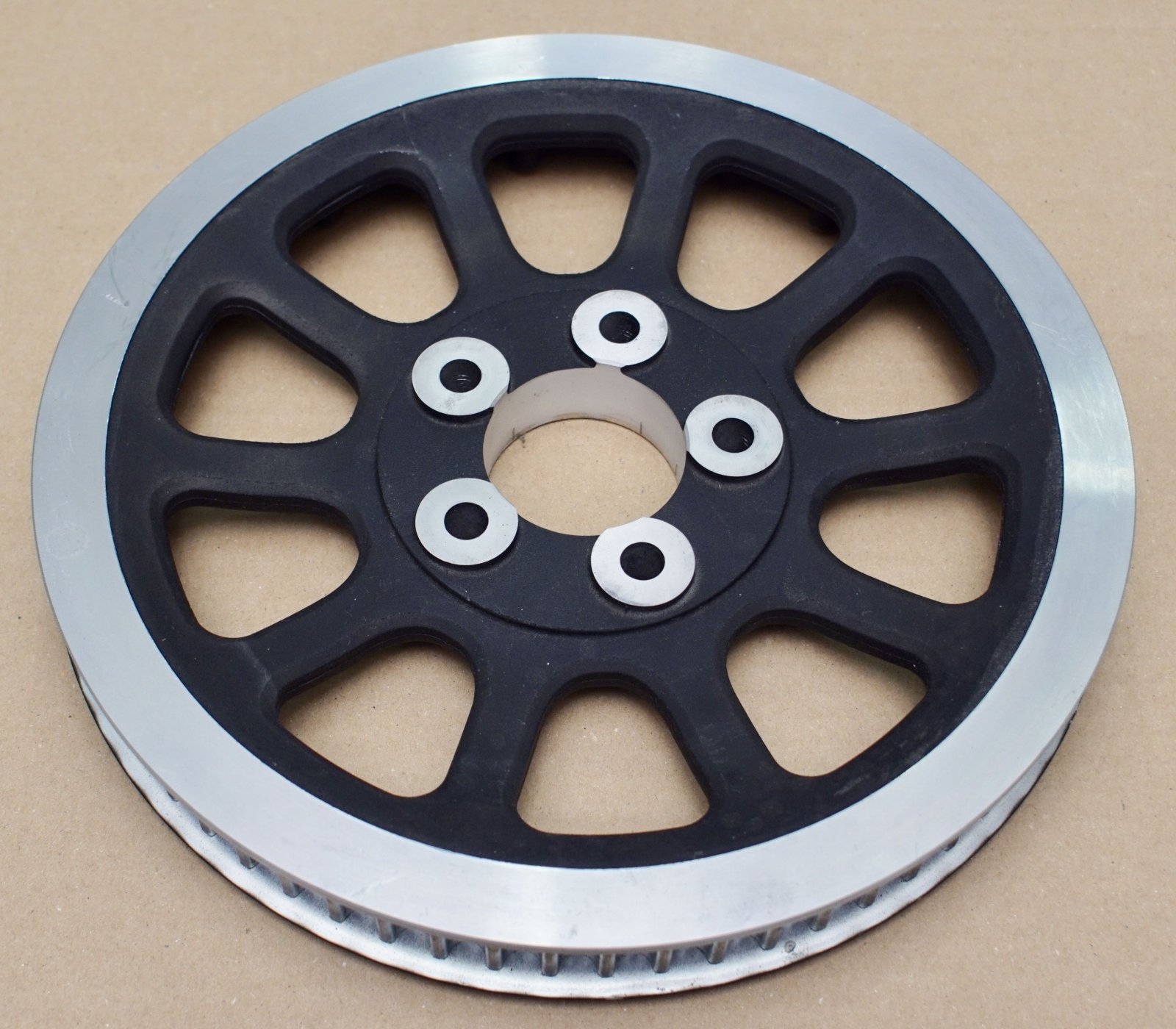 Harley Original Belt Pulley Sprocket Aluminium Black 66T eBay