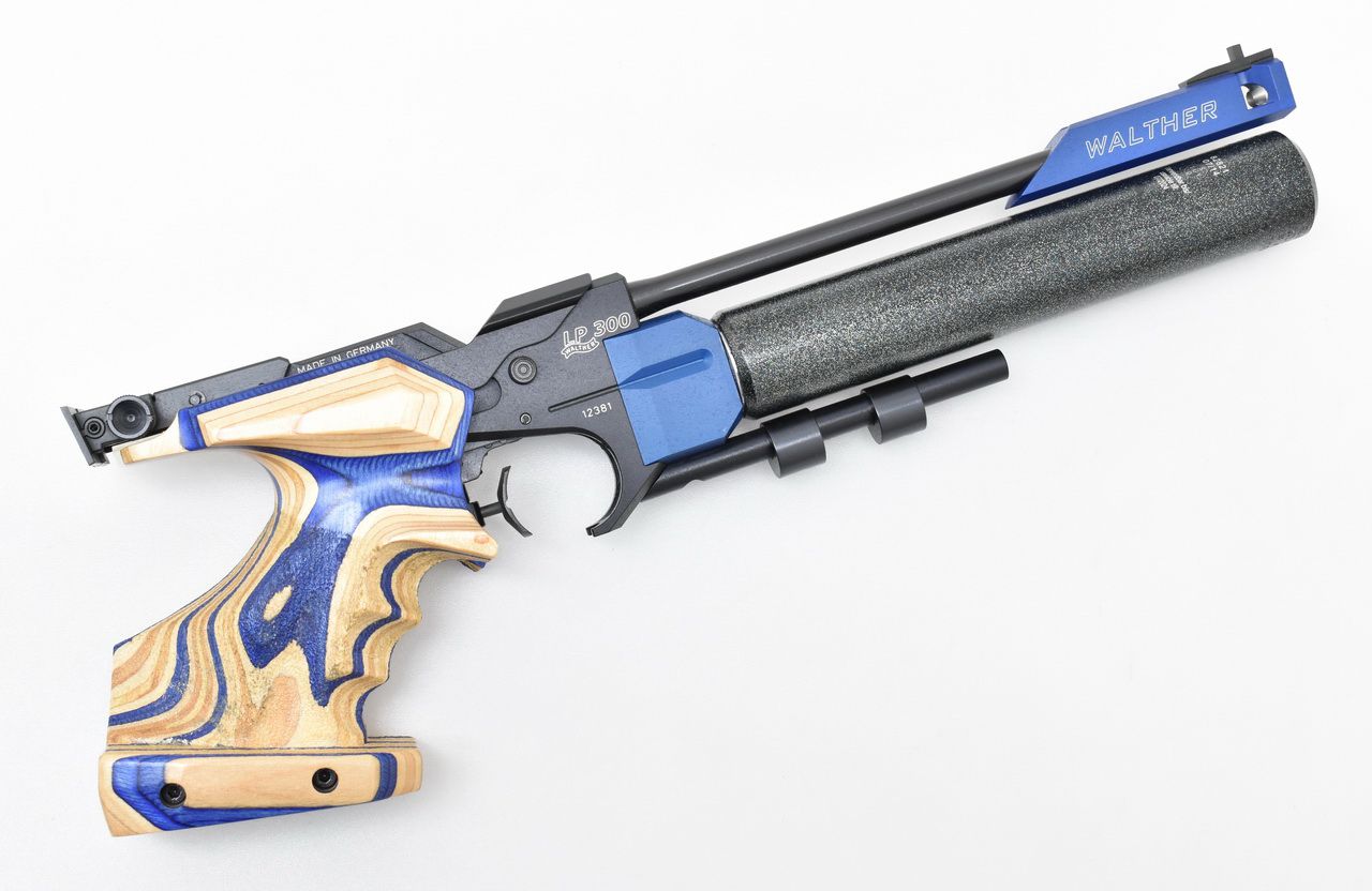 WALTHER LP 300 Preßluft Match Luftpistole im Kal. 4,5mm - eGun