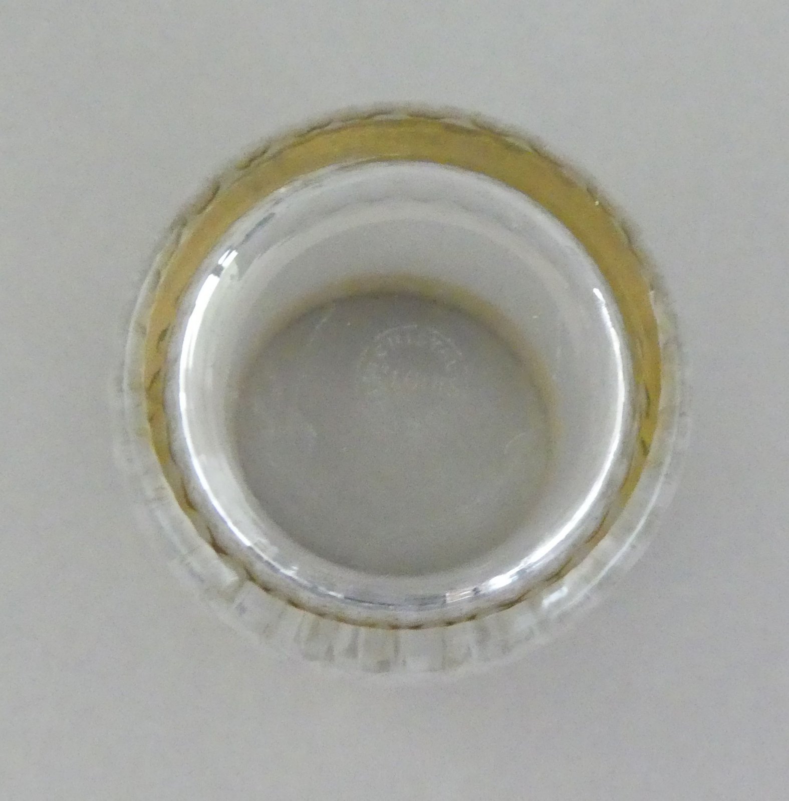 Louis Thistle gold 12 Gläser im Angebot Saint St Wasserglas Highballglas