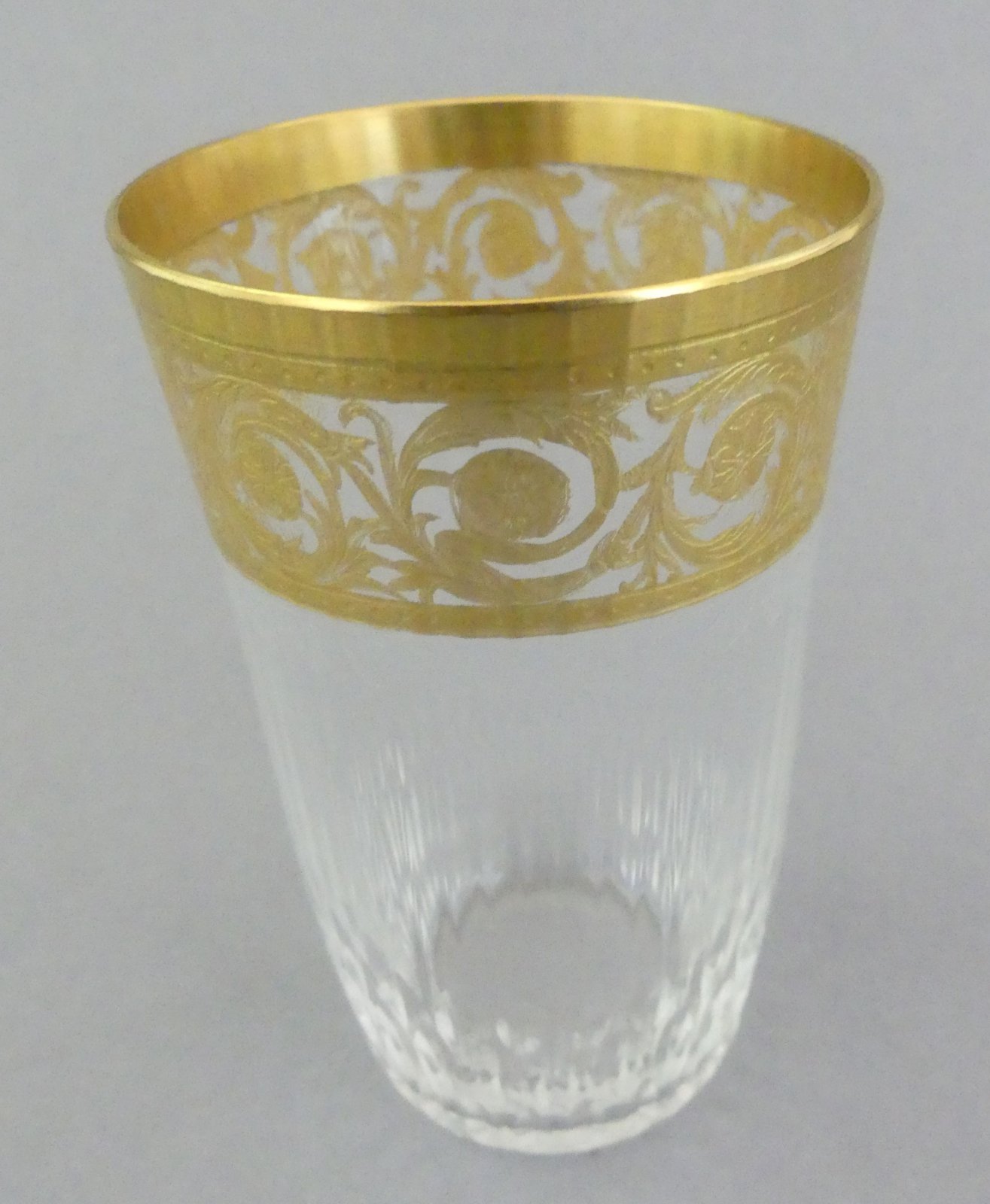 Louis Thistle gold 12 Gläser im Angebot Saint St Wasserglas Highballglas