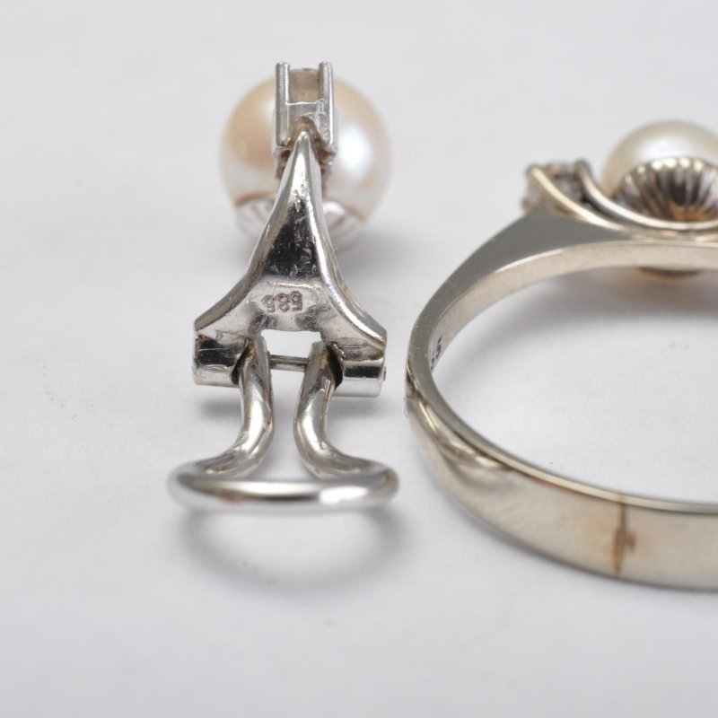 1 x Spring Ring Clasps with Cord Ends 2-72