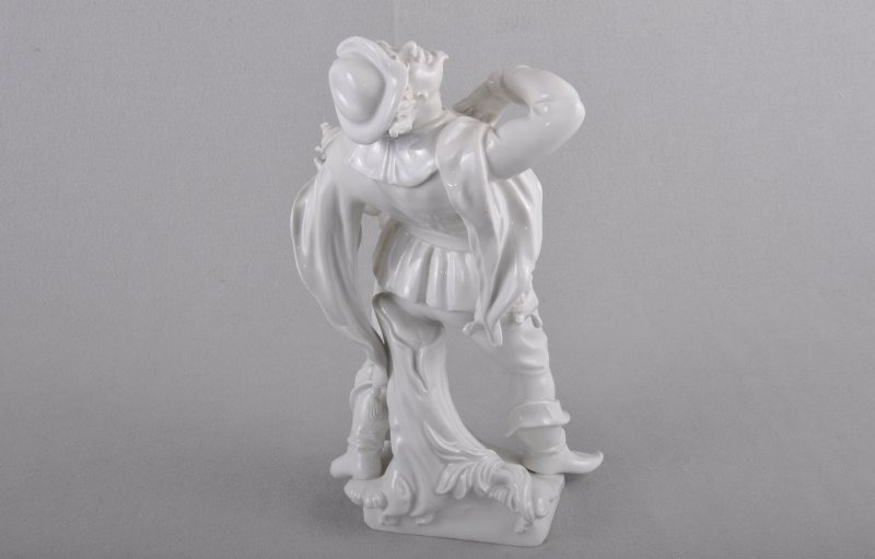 Meissen literary Figure Sir John Falstaff, 26 cm, White porcelain | eBay