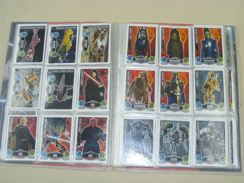 topps force attax star wars 2010