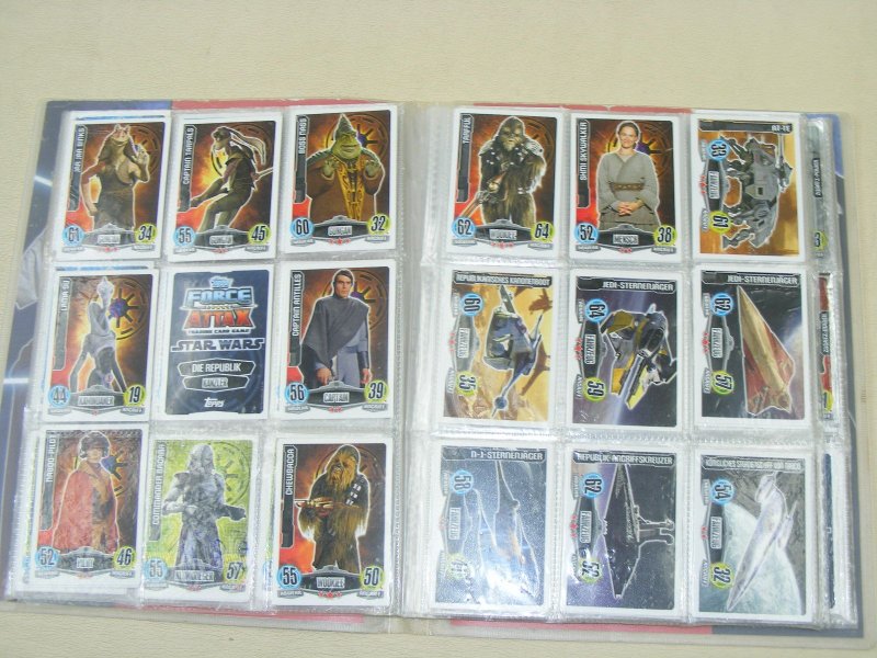 topps force attax star wars 2010