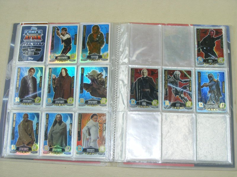 topps force attax star wars 2010