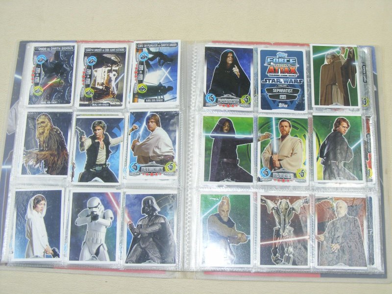 topps force attax star wars 2010