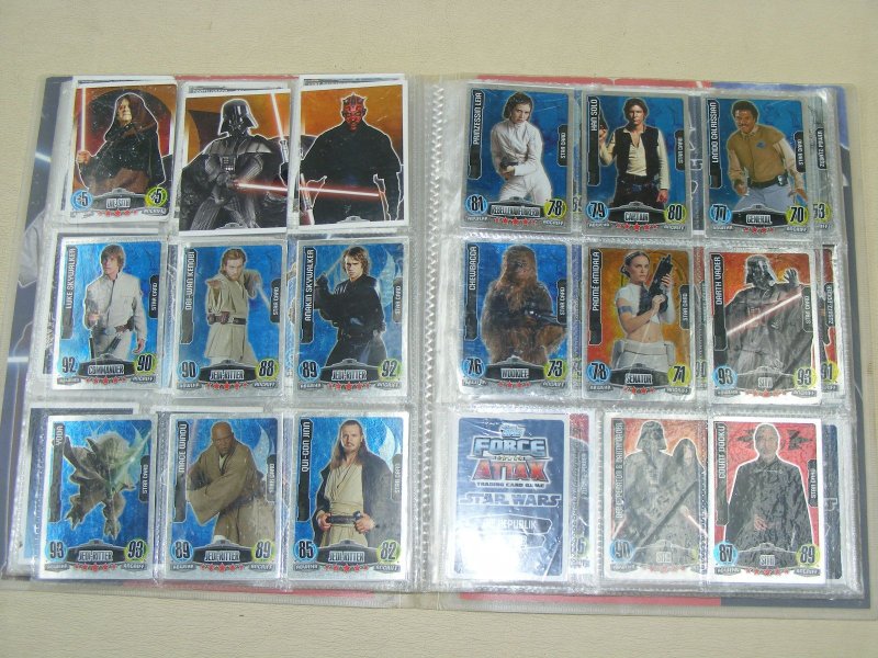 topps force attax star wars 2010